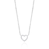 Joma Jewellery - Sentiment Set - Live Laugh Love - Heart Necklace & Earring Set