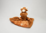 Jomanda Horny Highland Cow Baby Soft Toy Soother Comforter 29cm