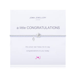 Joma Jewellery A little CONGRATULATIONS - bracelet