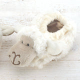 Jomanda Sheep Soft Plush Baby Slippers House Shoes, 0-6 months