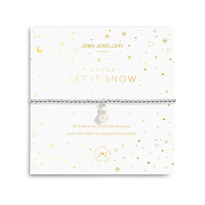 Joma Jewellery Christmas A Little 'Let it Snow' Bracelet