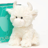 Jomanda Highland Cow Cream Plush Soft Toy - 20cm