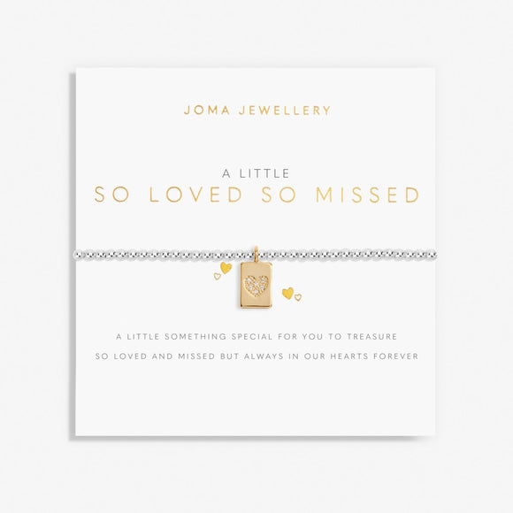 Joma Jewellery  A Little 'So Loved So Missed' Bracelet