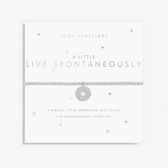 Joma Jewellery  A Little 'Live Spontaneously' Bracelet