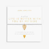 Joma Jewellery A Little 'Life Is Better With You By My Side' Bracelet