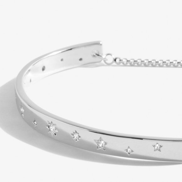 Joma Jewellery Bracelet Bar Silver Mixed Star Bracelet