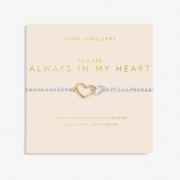 Joma Jewellery Forever Yours  'You Are Always In My Heart'     Bracelet