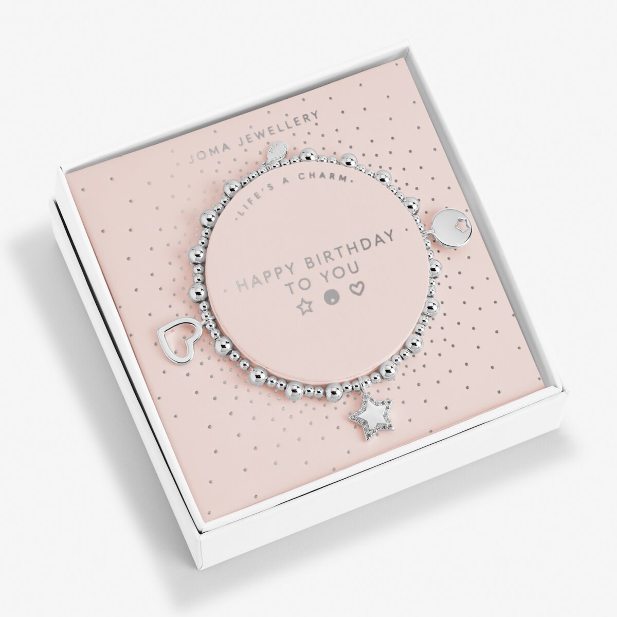 Joma Jewellery Lifes A Charm 'Happy Birthday To You' Bracelet
