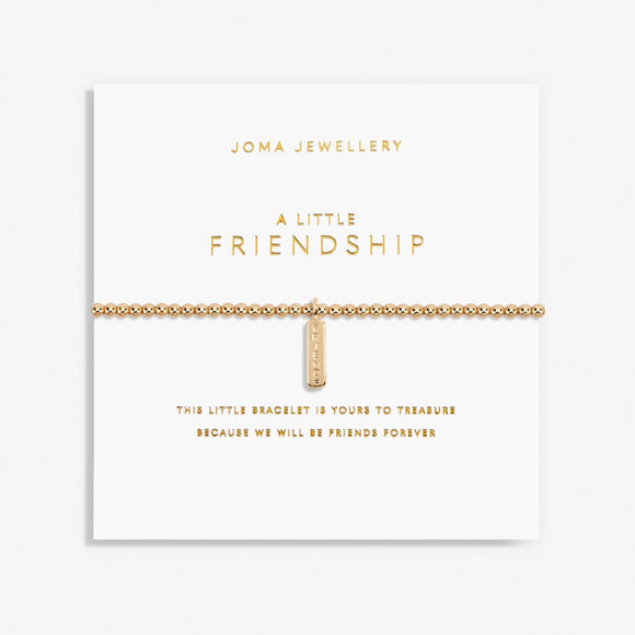 Joma Jewellery Gold   A Little Friendship Bracelet