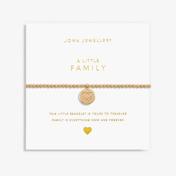 Gold  A Little  'Family' Bracelet By Joma Jewellery