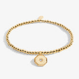 Gold  A Little  'First my Sister Forever My Friend' Bracelet By Joma Jewellery