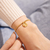 Gold  A Little  'Best Auntie' Bracelet By Joma Jewellery
