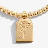Gold  A Little  'Thank You' Bracelet By Joma Jewellery