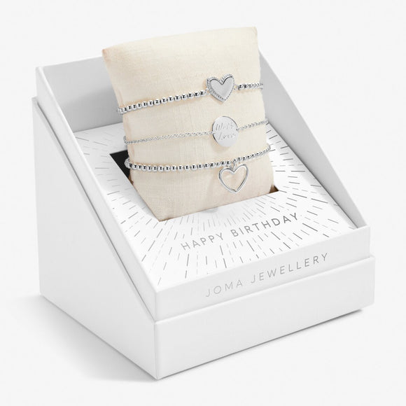 'Happy Birthday' Celebrate You Gift Box by Joma Jewellery