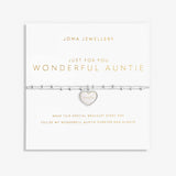 Joma Jewellery My Moments 'Just For You Wonderful Auntie' Bracelet