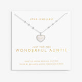 Joma Jewellery My Moments 'Just For You Wonderful Auntie' Necklace