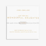 Joma Jewellery My Moments 'Just For You Wonderful Daughter' Bracelet