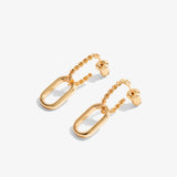 Statement Gold Rope Earrings By Joma Jewellery