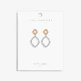 Statement Gold and Silver Earrings By Joma Jewellery