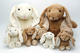 Jomanda Mini Bunny Soft Toy Cream - 14cm