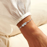 Forever Yours 'Forever I Love You' Bracelet In Silver Plating By Joma Jewellery
