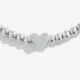 Share Happiness 'My Wonderful Mum, You Are So Loved' Bracelet In Silver Plating By Joma Jewellery