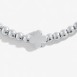 Share Happiness 'Always Be Yourself, You Are One Of A Kind' Bracelet In Silver Plating By Joma Jewellery