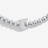 Share Happiness 'Shoot For The Moon, Land Among The Stars' Bracelet In Silver Plating By Joma Jewellery