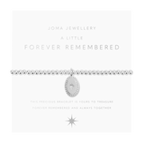A Little 'Forever Remembered' Bracelet In Silver Plating by Joma Jewellery