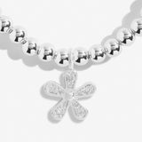 Mother's Day A Little 'If Mums Were Flowers I'd Pick You' Bracelet In Silver Plating From Joma Jewellery