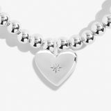 Mother's Day A Little 'First My Mum, Forever My Friend' Bracelet In Silver Plating From Joma Jewellery