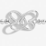 Forever Yours 'Lovely Granddaughter' Bracelet In Silver Plating By Joma Jewellery