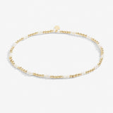 Pearl Anklet In Gold Plating By Joma Jewellery