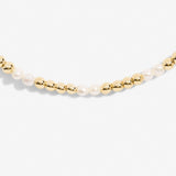 Pearl Anklet In Gold Plating By Joma Jewellery