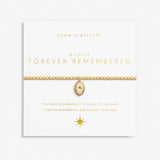 A Little 'Forever Remembered' Bracelet In Gold Plating by Joma Jewellery