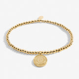 A Little '21st Birthday' Bracelet In Gold Plating by Joma Jewellery