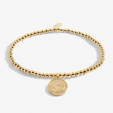 A Little '30th Birthday' Bracelet In Gold Plating by Joma Jewellery