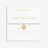 A Little 'Love You More' Bracelet In Silver Plating And Gold Plating  Joma Jewellery