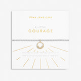 A Little 'Courage' Bracelet In Silver Plating And Gold Plating  Joma Jewellery