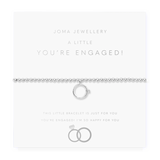 A Little 'You're Engaged' Bracelet In Silver Plating  Joma Jewellery