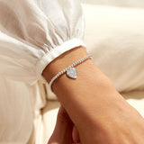 A Little 'Thank You Midwife' Bracelet In Silver Plating  Joma Jewellery