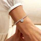 A Little 'Gone Too Soon But Loved A Lifetime' Bracelet In Silver Plating  Joma Jewellery