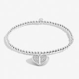 A Little 'Gone Too Soon But Loved A Lifetime' Bracelet In Silver Plating  Joma Jewellery