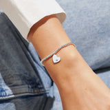 Joma Jewellery A Little 'It's Your Year' Bracelet In Silver Plating