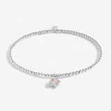 A Little 'Beautiful Bridesmaid' Bracelet In Silver Plating From Joma Jewellery