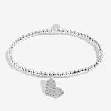 Bridal From The Heart Gift Box 'Bride' Bracelet In Silver Plating From Joma Jewellery