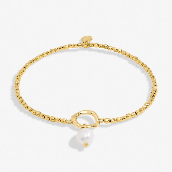 Solaria Baroque Pearl Loop Bracelet In Gold PlatingSolaria Baroque Pearl Loop Bracelet In Gold Plating By Joma Jewellery