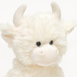 Jomanda Highland Cow Cream Plush Soft Toy - 20cm