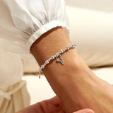Life's A Charm 'Always Remembered' Bracelet In Silver Plating By Joma Jewellery