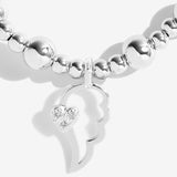 Life's A Charm 'Always Remembered' Bracelet In Silver Plating By Joma Jewellery